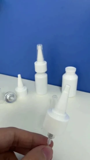 20mm Crimp on Nasal Spray Pump Nose Sprayer Pharmaceutical Packaging for OTC 100mcg Metered Dosage